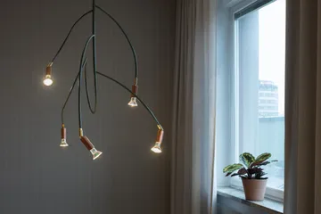 Ranka 5 loftlampe - Rød - Örsjö Belysning