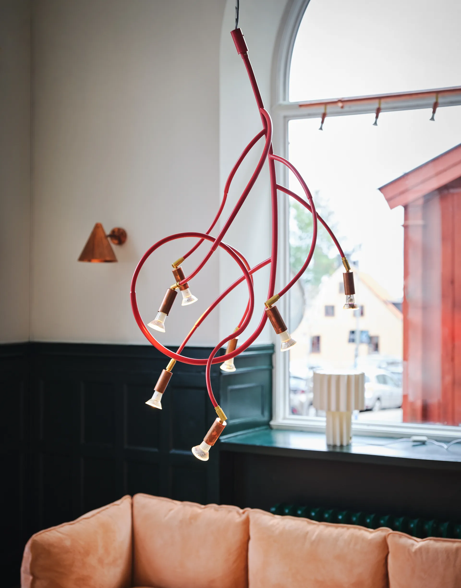 Ranka 7 loftlampe, Olivengrøn Örsjö Belysning