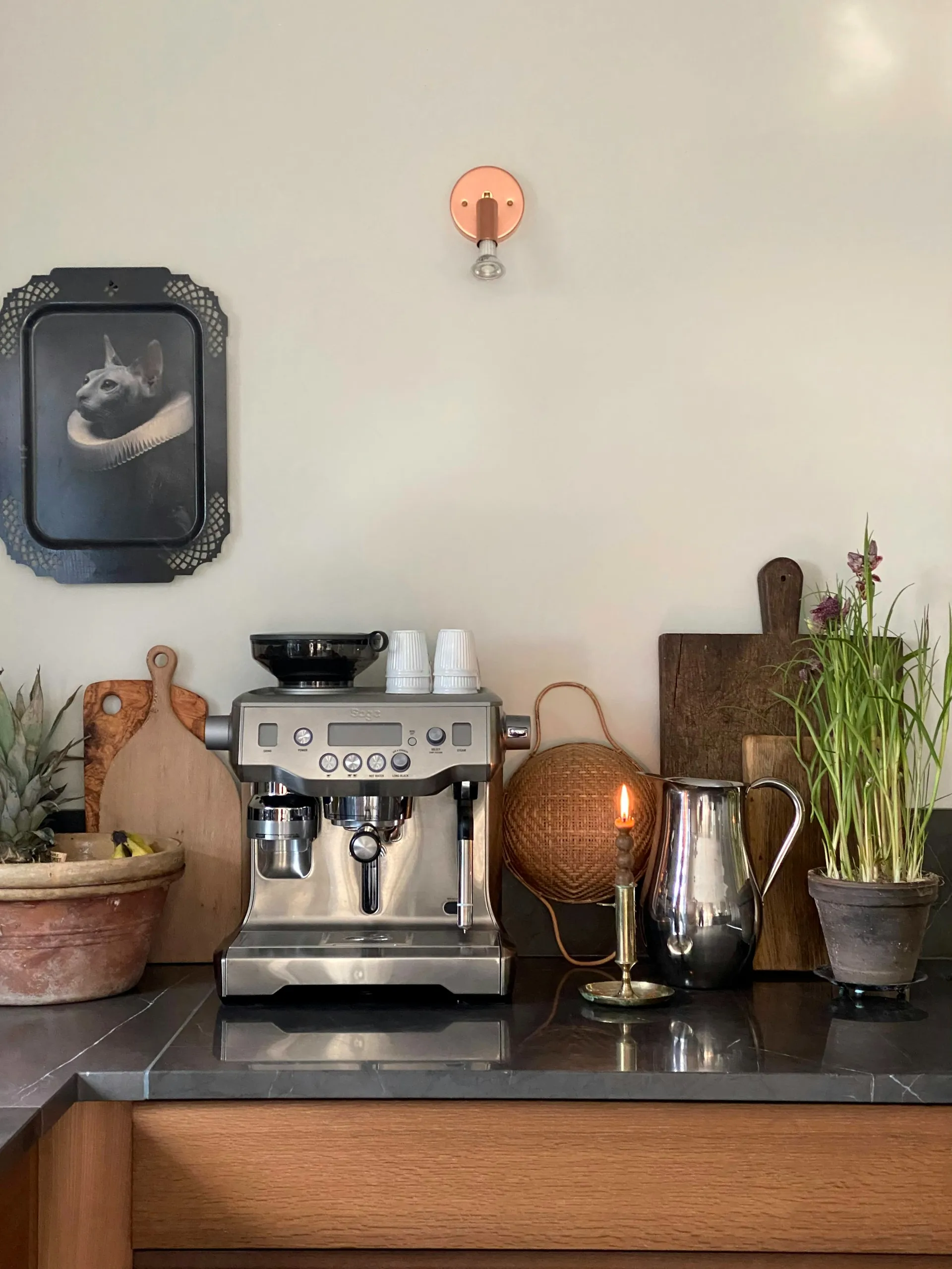 Star 1 væglampe/loftslampe, hvid, fast montage Örsjö Belysning