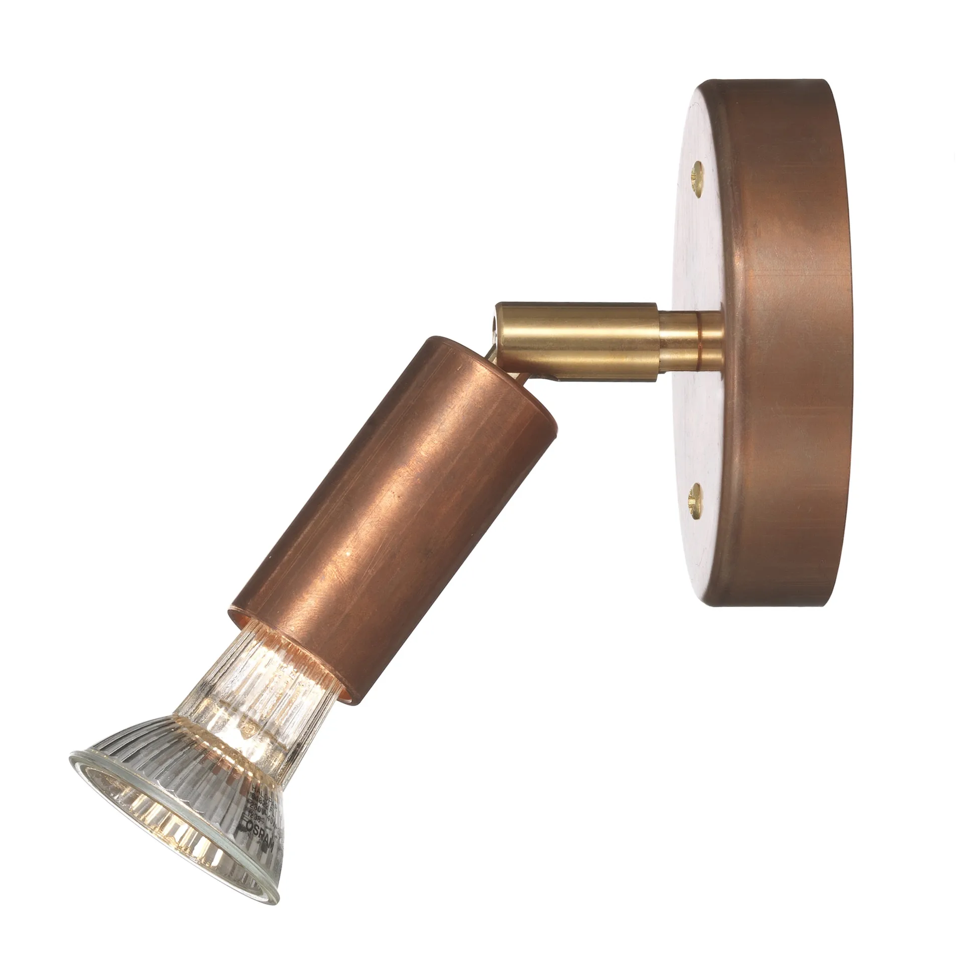 Star 1 Væglamper, rå kobber Örsjö Belysning