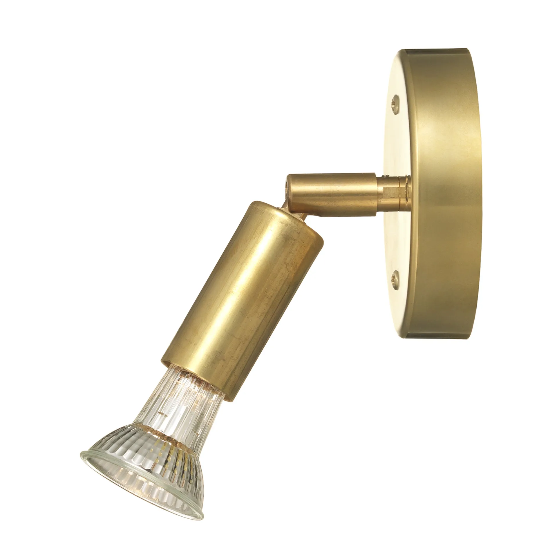 Star 1 Væglamper, rå messing Örsjö Belysning