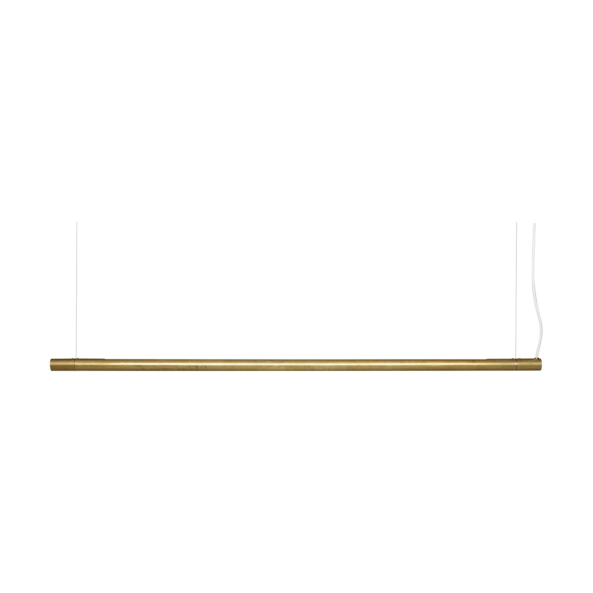 Tell loftlampe 230 cm, Rå messing Örsjö Belysning