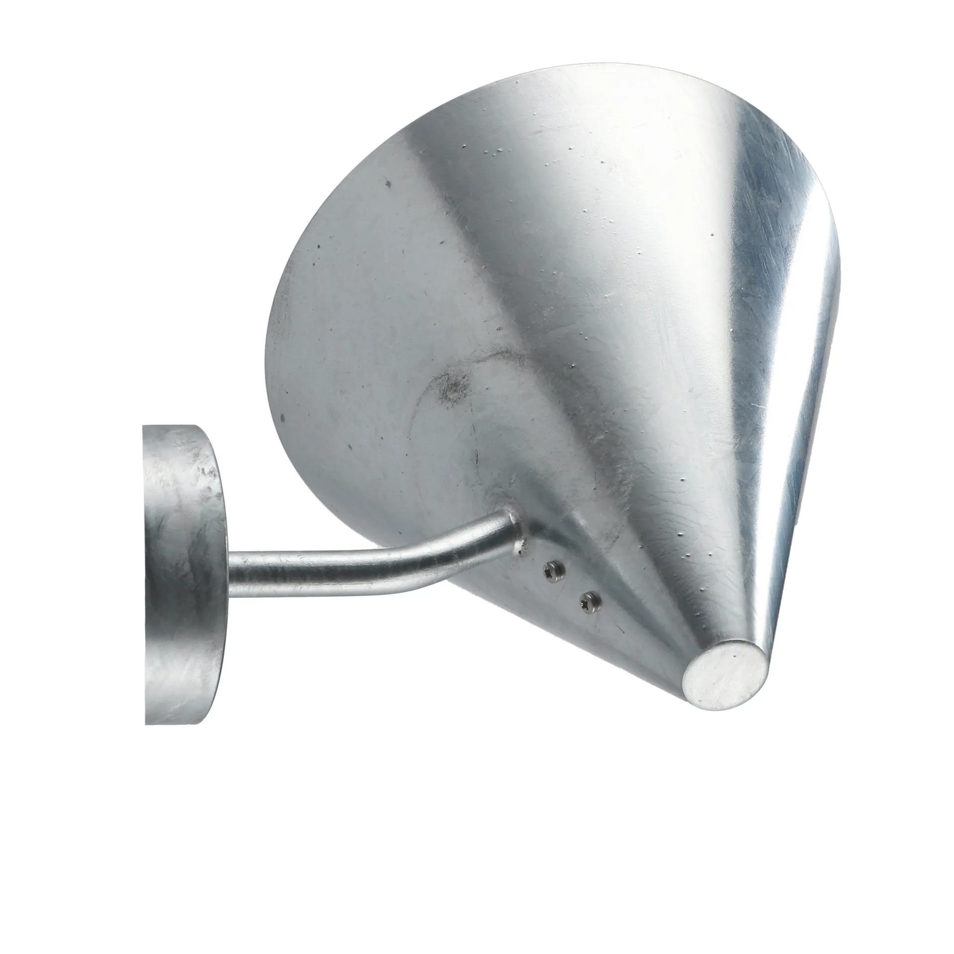 Tratten væglampe, Varmgalvaniseret stål Örsjö Belysning