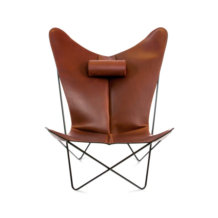 KS Chair flagermusstol - Læder cognac, sort understel - OX Denmarq