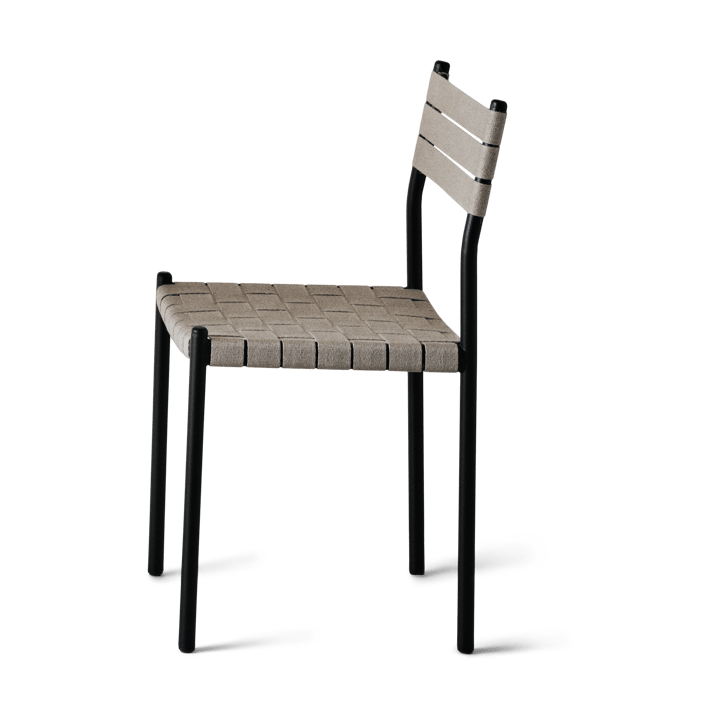 Nettan Chair black frame stol - Naturvæv - OX Denmarq