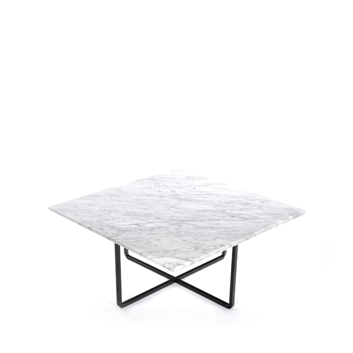 Ninety sofabord - marmor carrara, sort understel - OX Denmarq