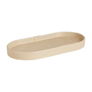Aki bakke oval 18x34 cm - Beige - OYOY