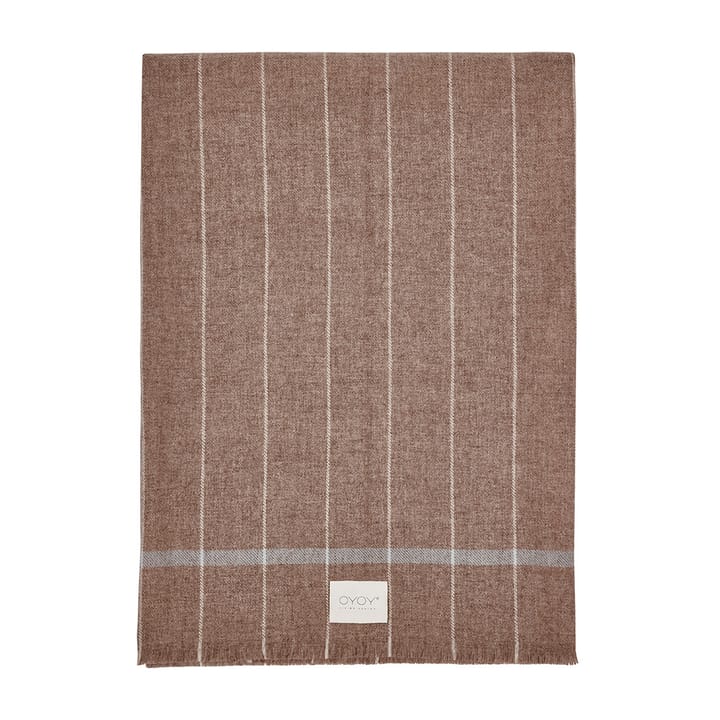 Balama uldplaid - Caramel (brun) - OYOY