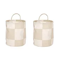 Chess opbevaringskurve small 2-pak - Clay-offwhite - OYOY