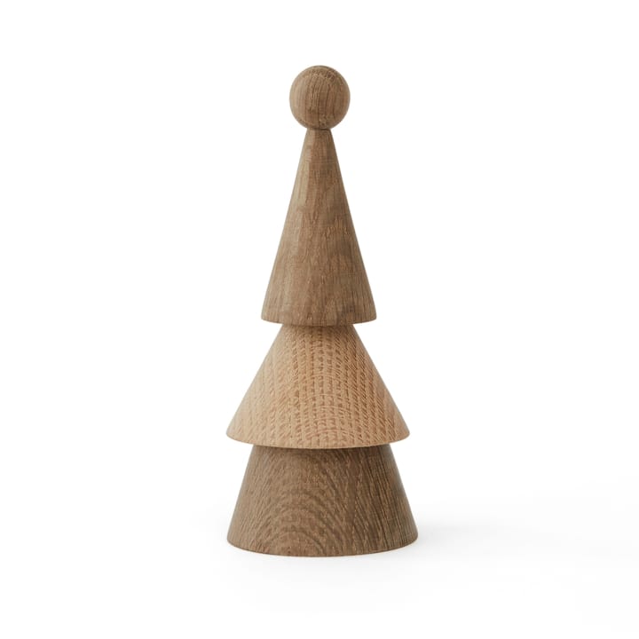Christmas Piero 15 cm - Oak/Smoked oak - OYOY