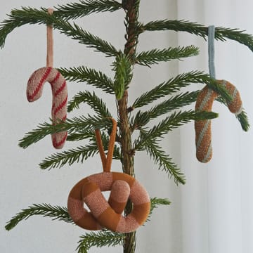 Christmas Pretzels juleophæng 4-pak - Multi - OYOY