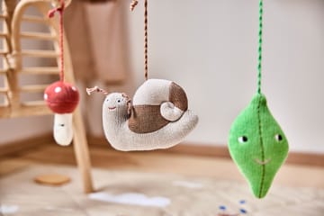Forest play legetøj til babygym - Brown-green-red - OYOY