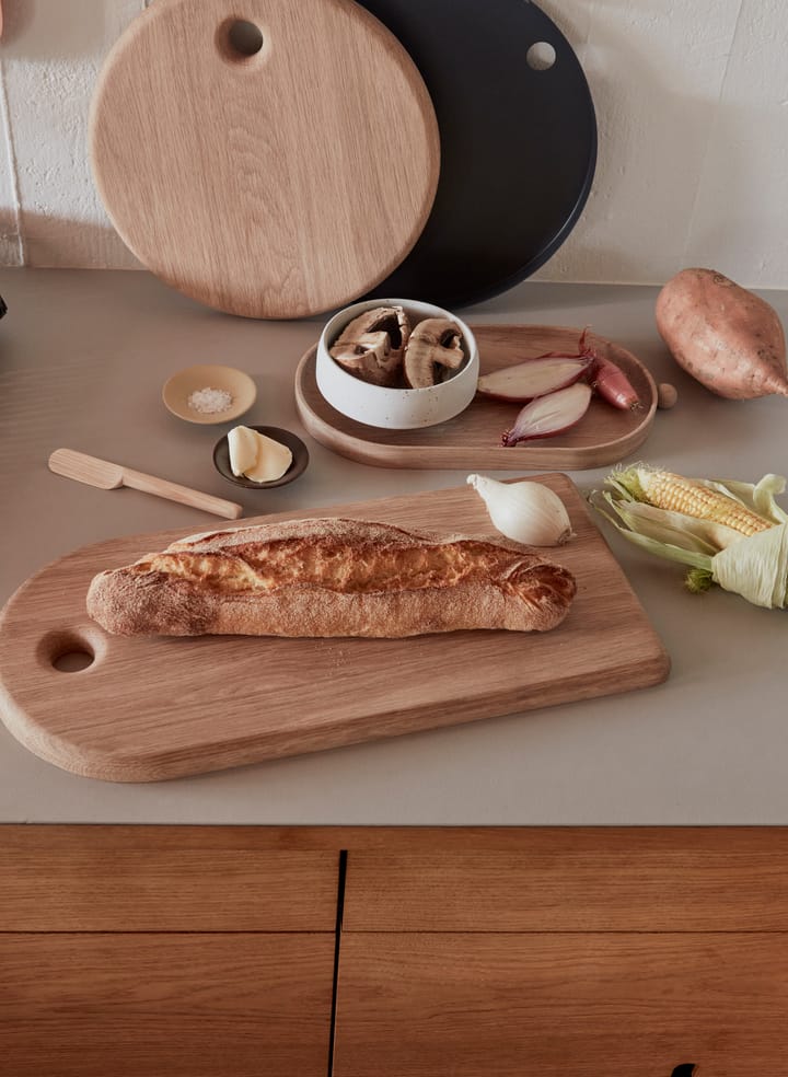 Hagi skål Ø14 cm
, Hvid/Lysebrun OYOY