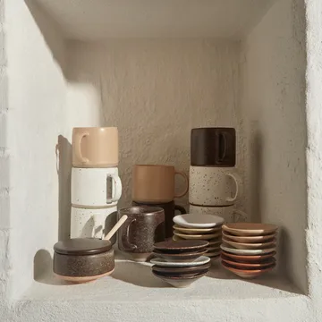 Hagi skål mini Ø8 cm - Brun - OYOY