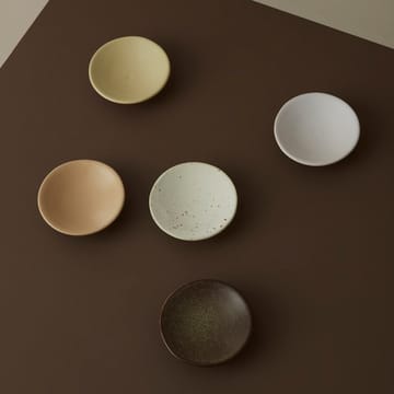Hagi skål mini Ø8 cm - Hvid/Lysebrun - OYOY