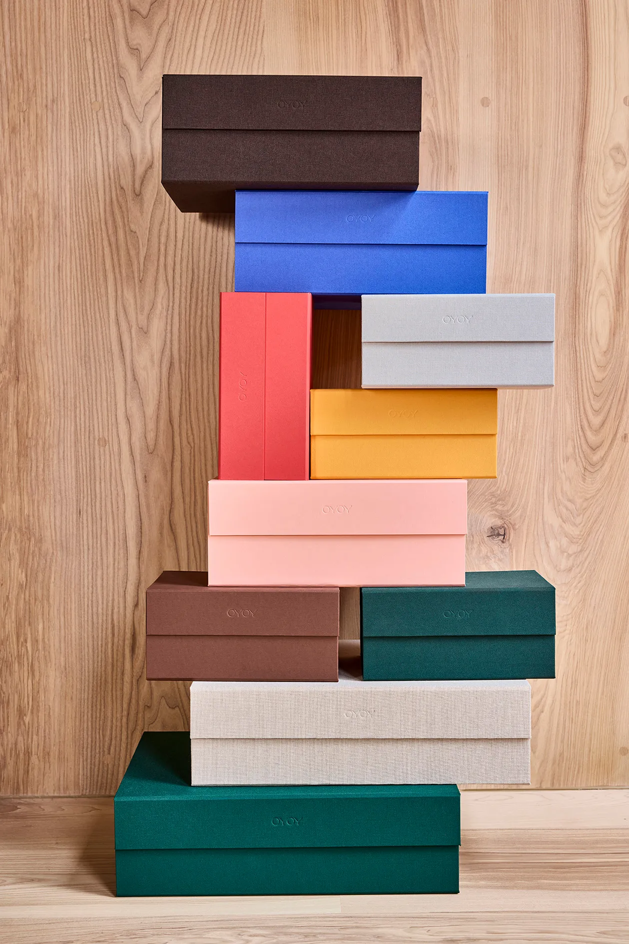 Hako opbevaringsæske A3, Dark green OYOY