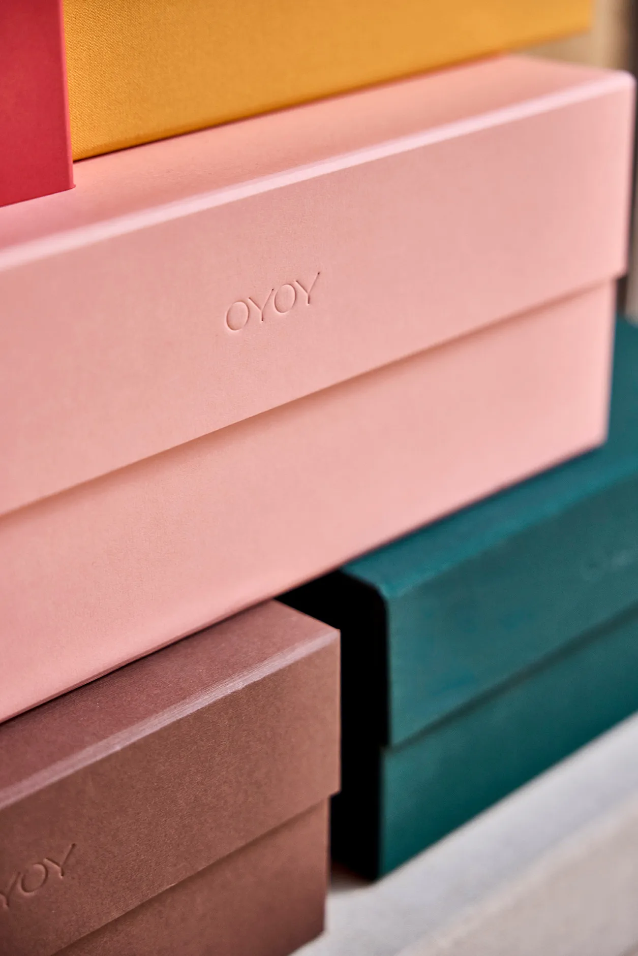 Hako opbevaringsæske A4, Coral OYOY