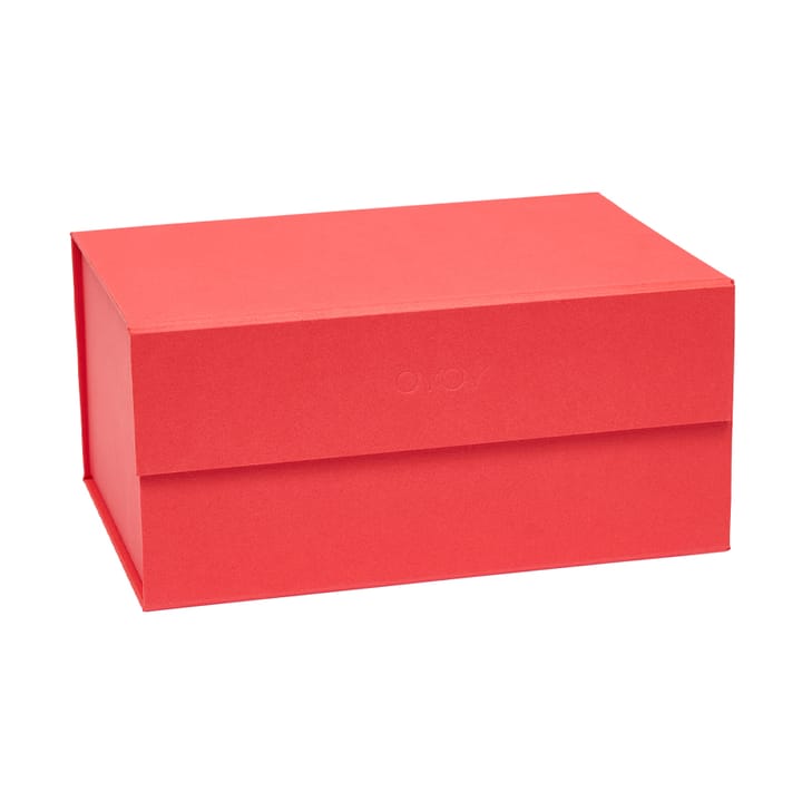 Hako opbevaringsæske A5 - Cherry red - OYOY