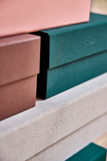 Hako opbevaringsæske A5 - Dark Green - OYOY