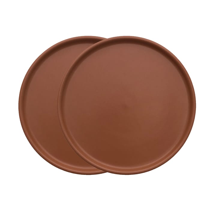 Inka tallerken Ø16 cm 2-pak - Caramel - OYOY