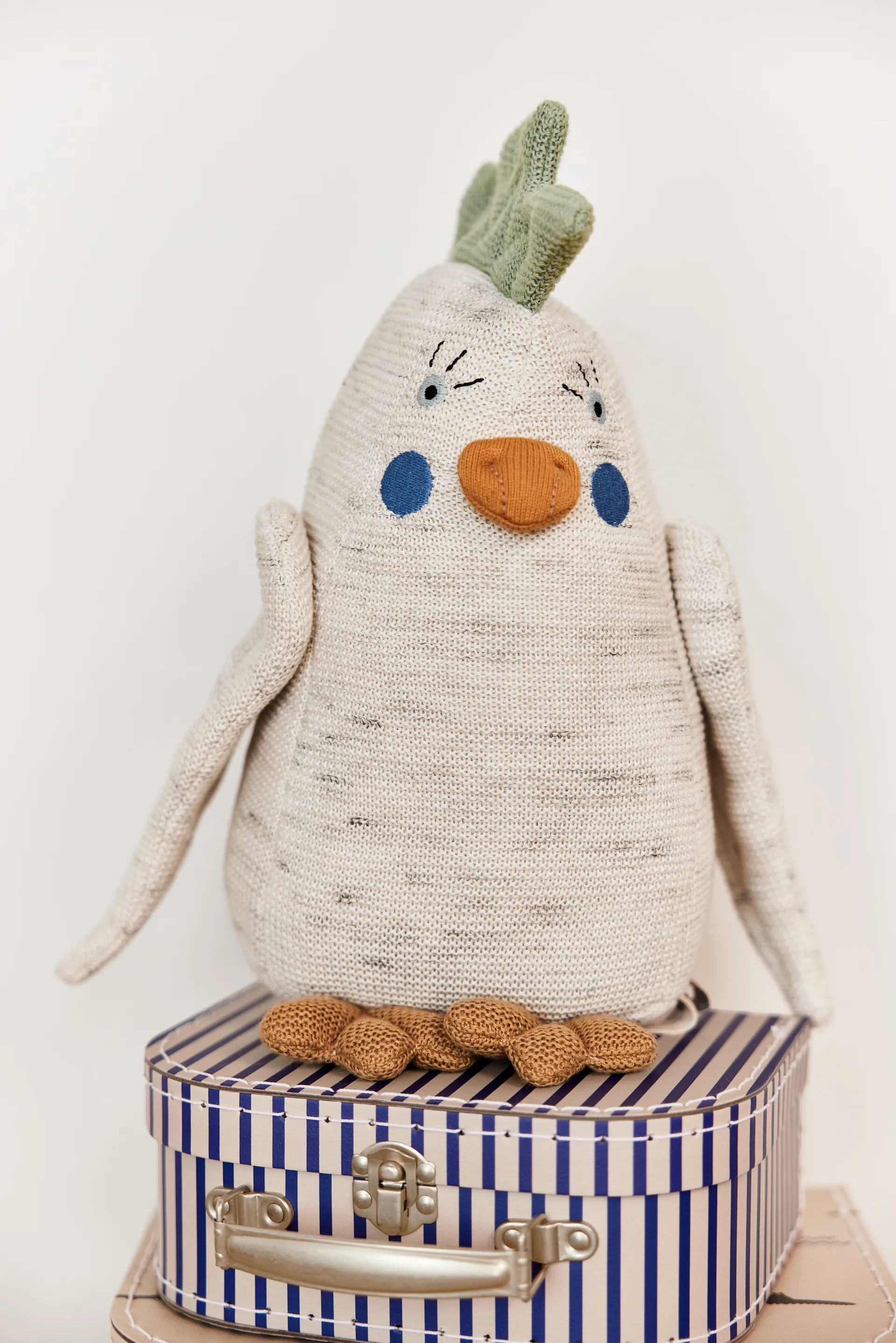 Kai parakit plysdyr, Offwhite-light mint OYOY