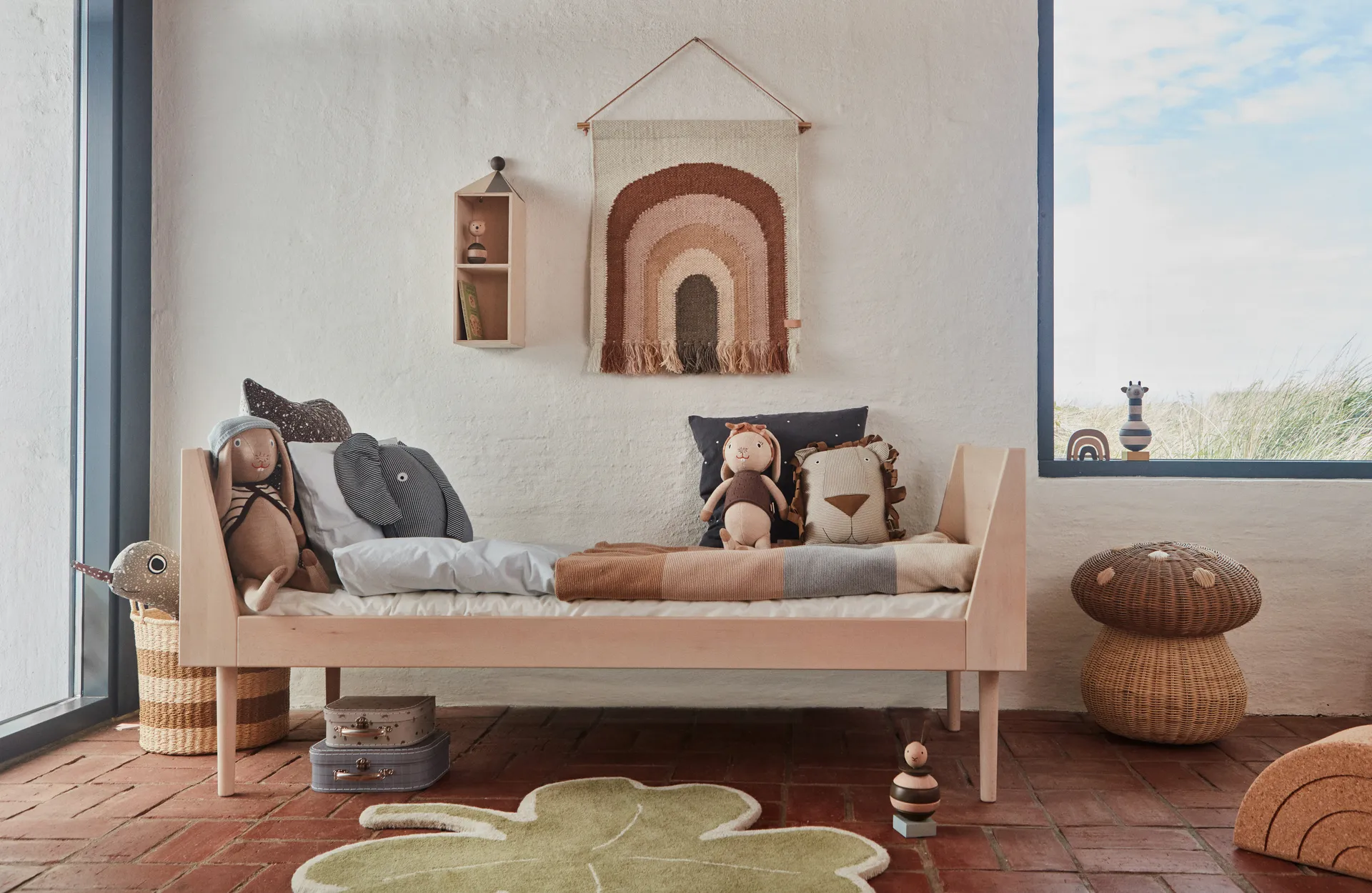 Kyoto pude 50x50 cm
, Anthracite OYOY