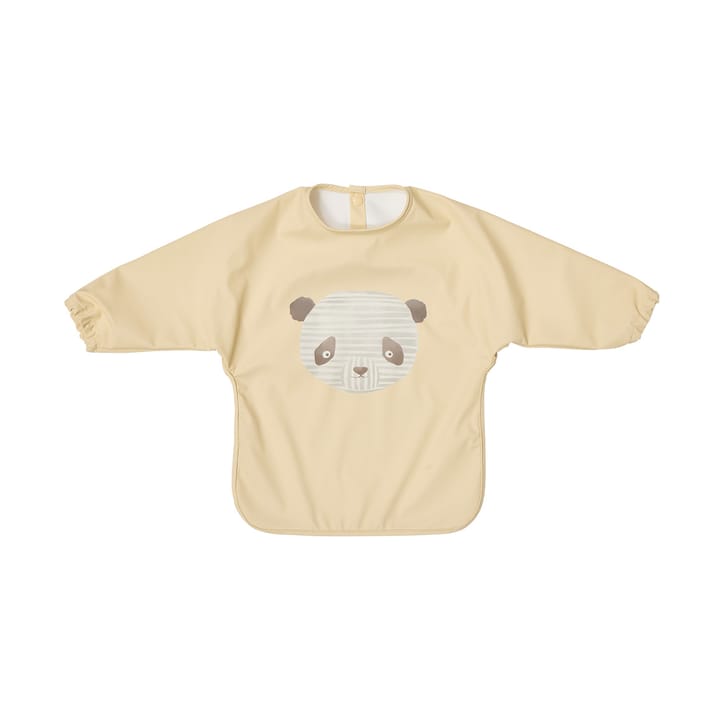 Lun Lun panda hagesmæk med ærme - Butter - OYOY