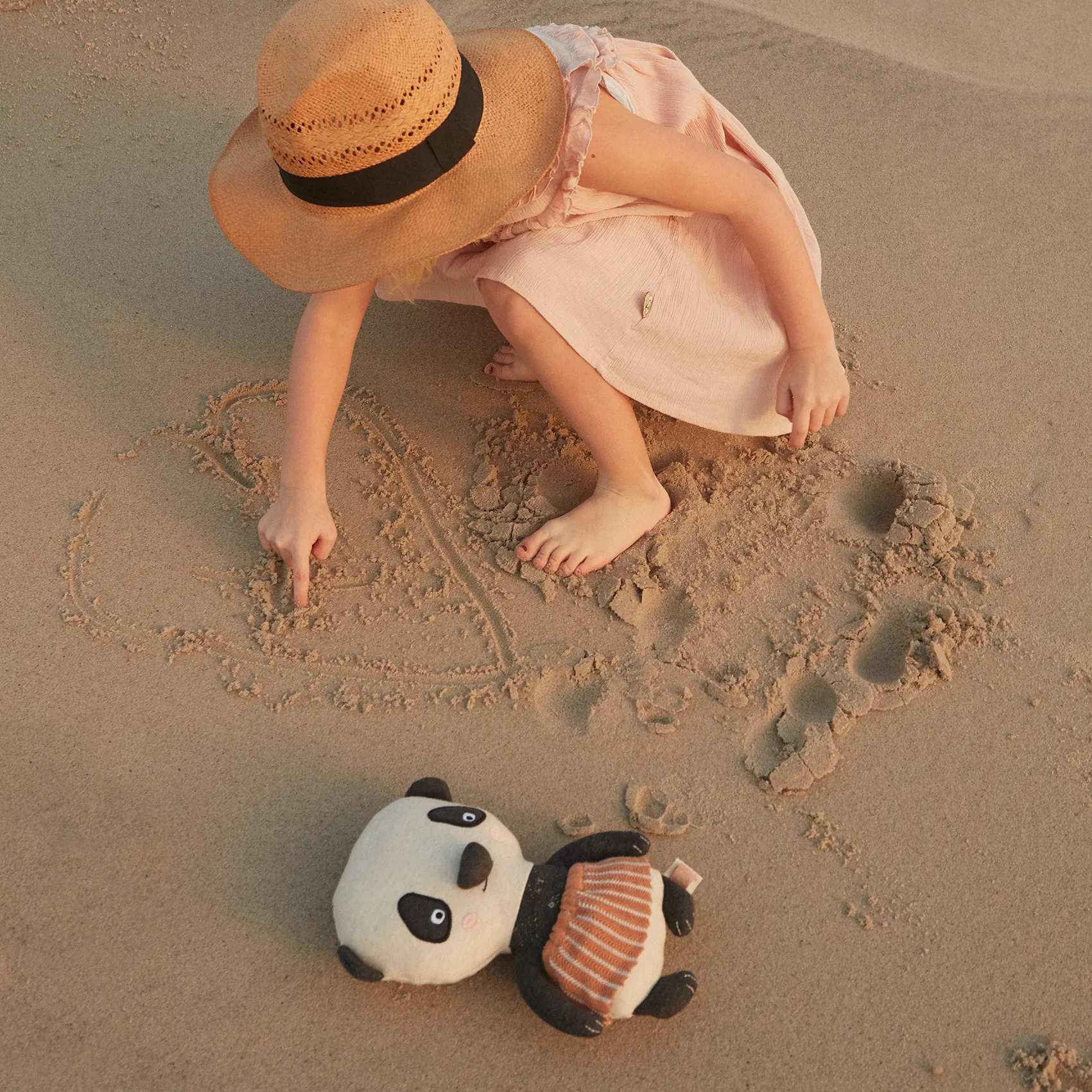 Lun Lun panda tøjdyr, Multi OYOY