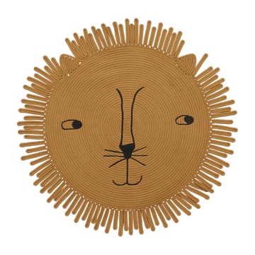 Mara Lion børnetæppe - Ø98 cm - OYOY