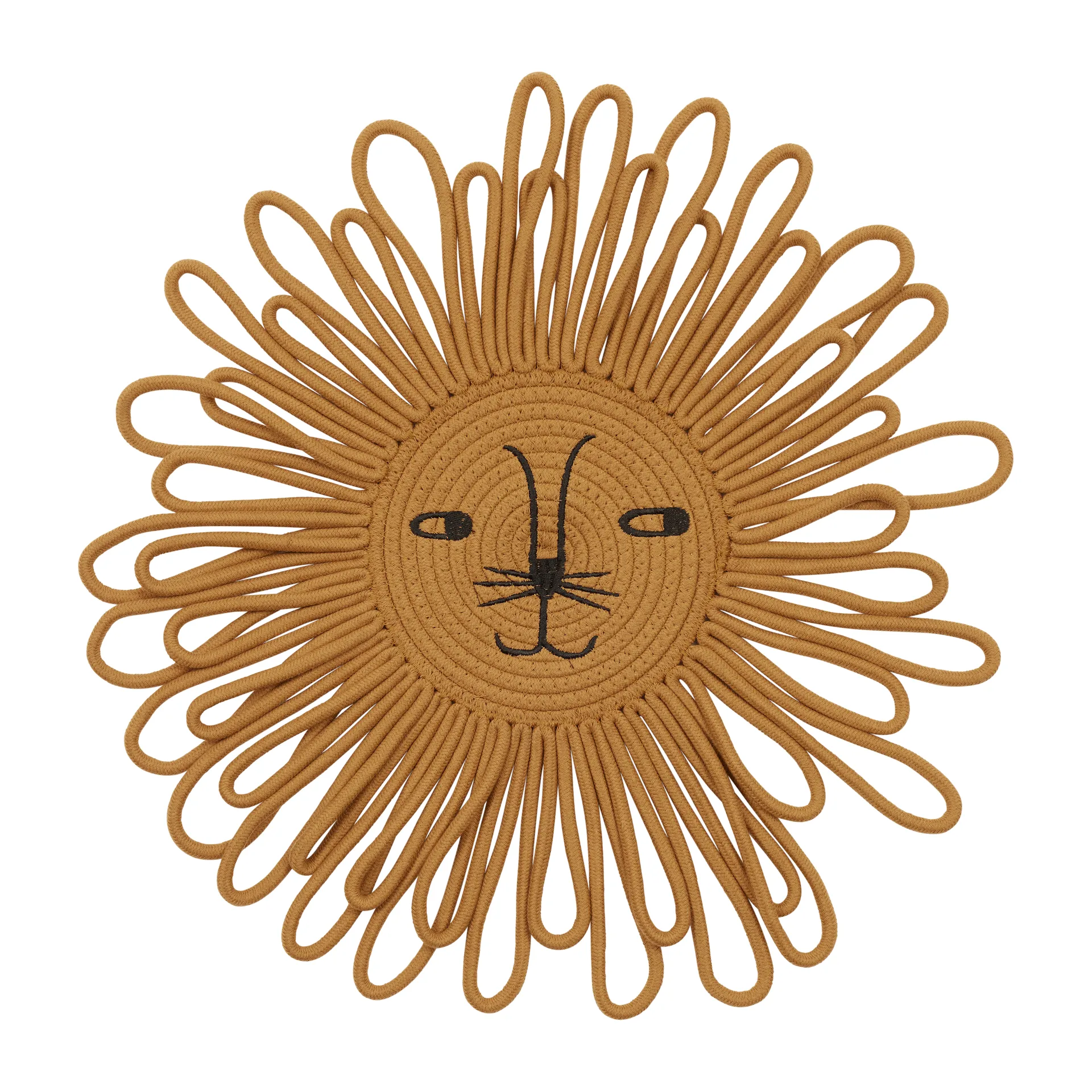 Mara Lion vægdekoration, Ø45 cm OYOY