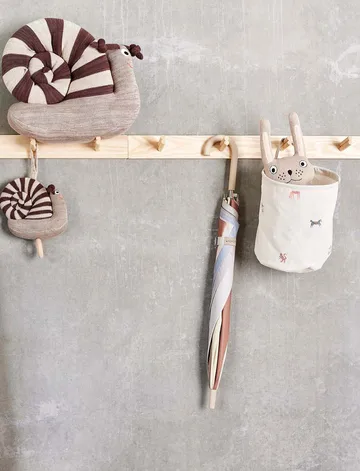 Moira opbevaringskurv small Ø18x22 cm 2 dele - Flerfarvet - OYOY