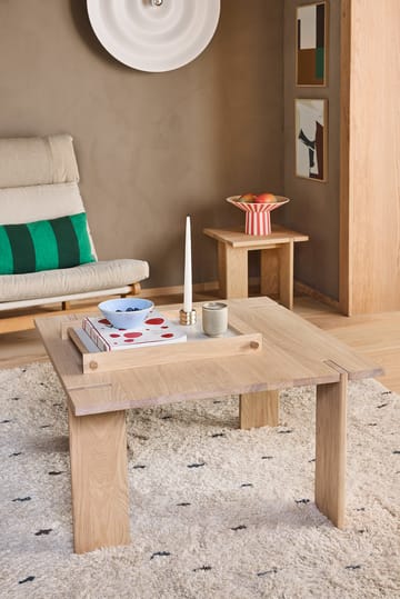 OY Square sofabord 40x75x75 cm - Nature - OYOY