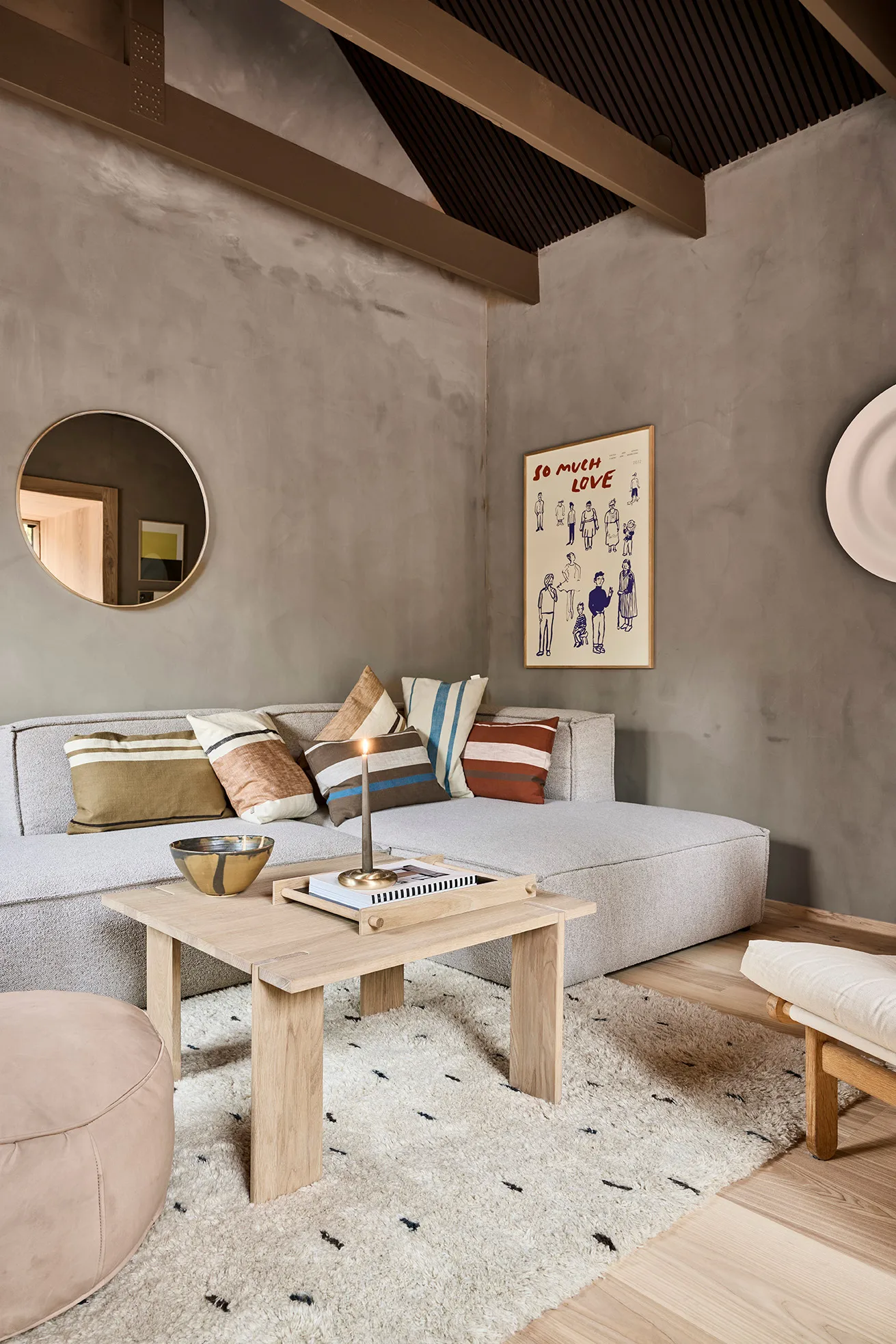 OY Square sofabord 40x75x75 cm, Nature OYOY