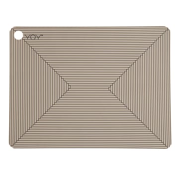 OYOY dækkeserviet med print 2 stk - Clay - OYOY