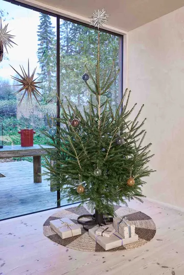 OYOY juletræstæppe Ø120 cm - Nature - OYOY