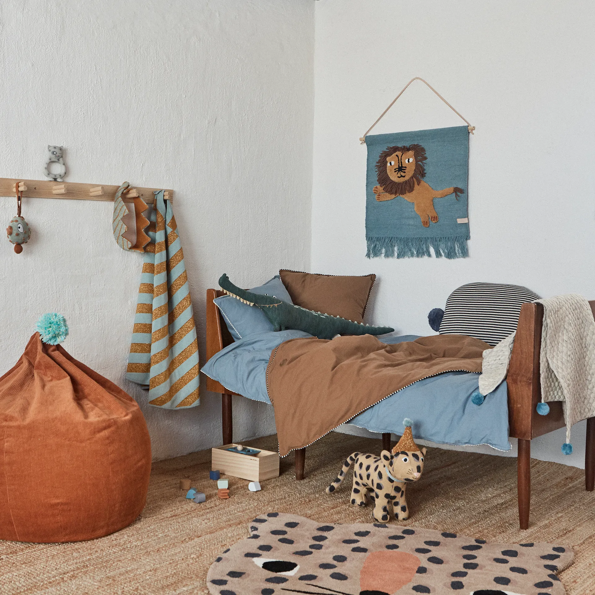 OYOY Mini dyretæppe, Leopard OYOY