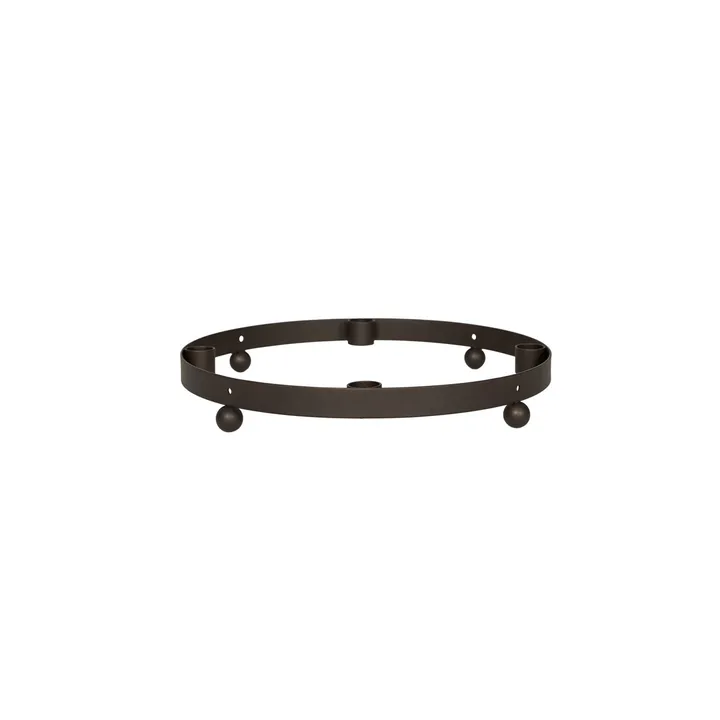 Pearl adventslysestage Ø36 cm - Browned Brass - OYOY