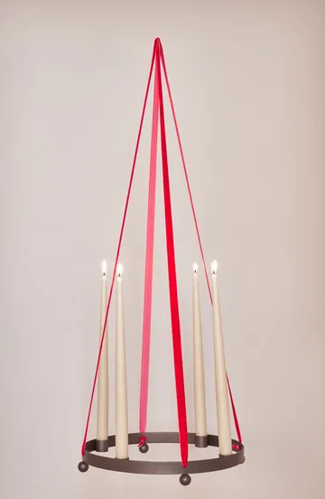 Pearl adventslysestage Ø36 cm - Browned Brass - OYOY