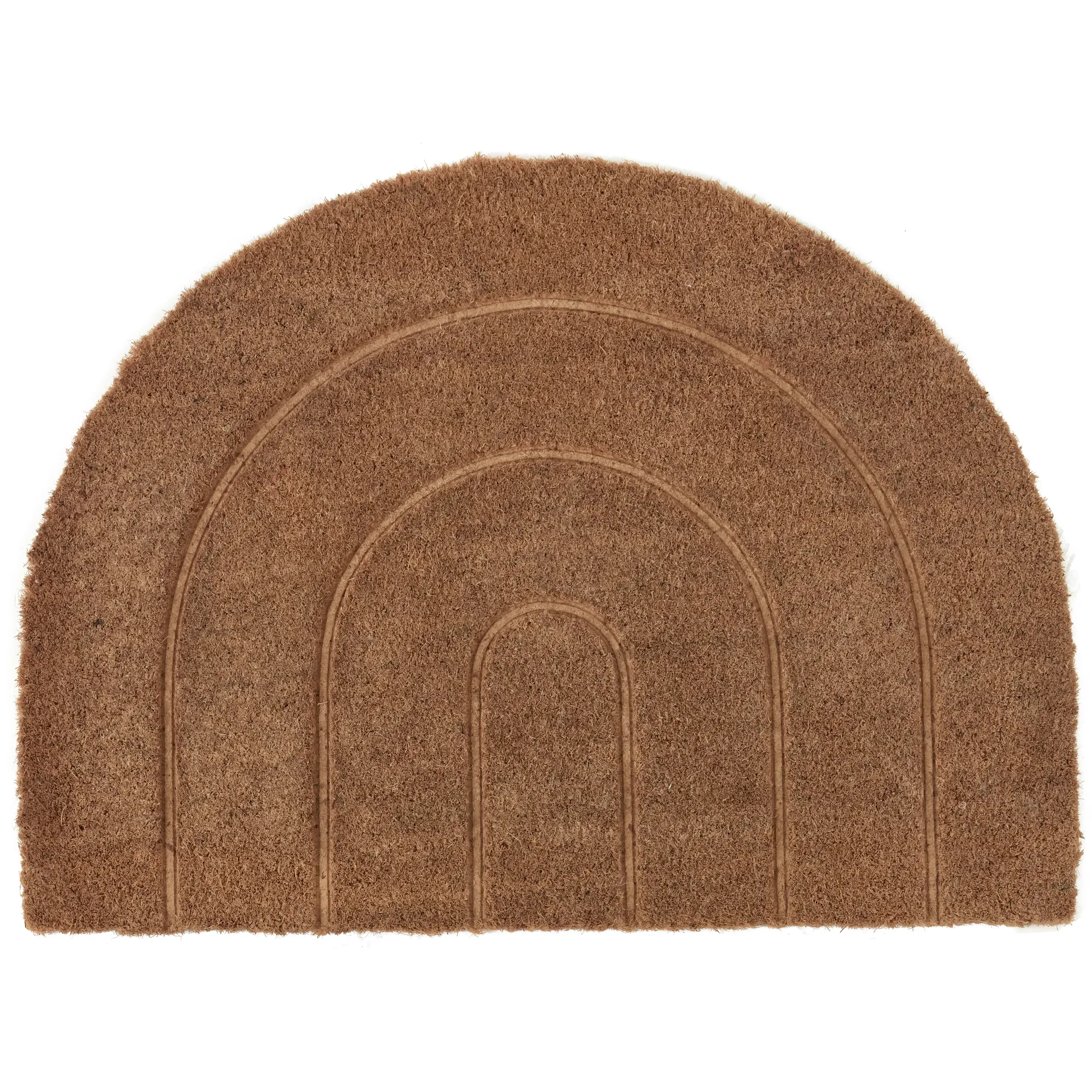 Rainbow dørmåtte 55x75 cm, Nature OYOY