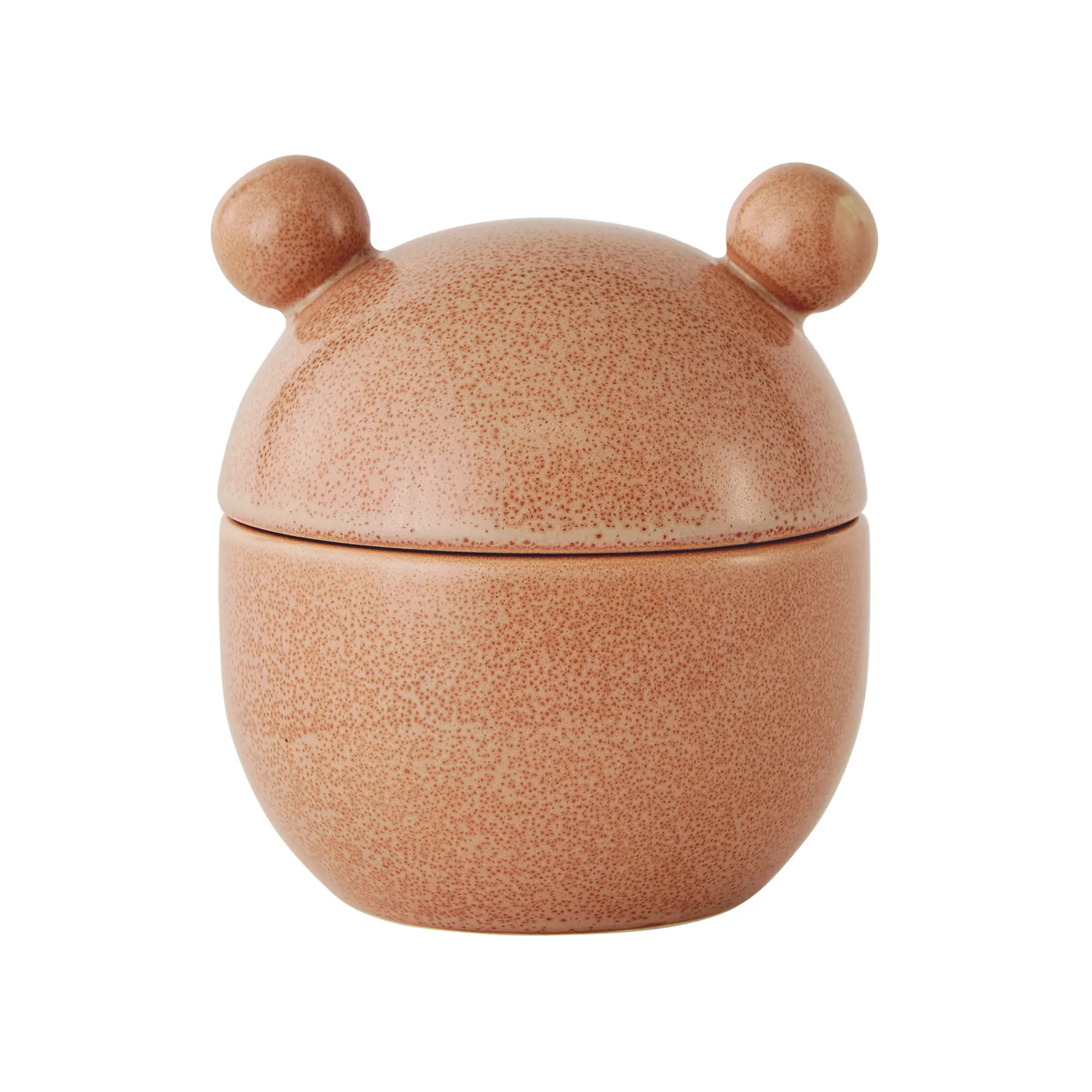 Saga Bonbonniere skål med låg høj Ø9 cm, Camel OYOY