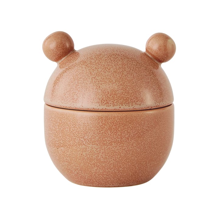 Saga Bonbonniere skål med låg høj Ø9 cm, Camel OYOY