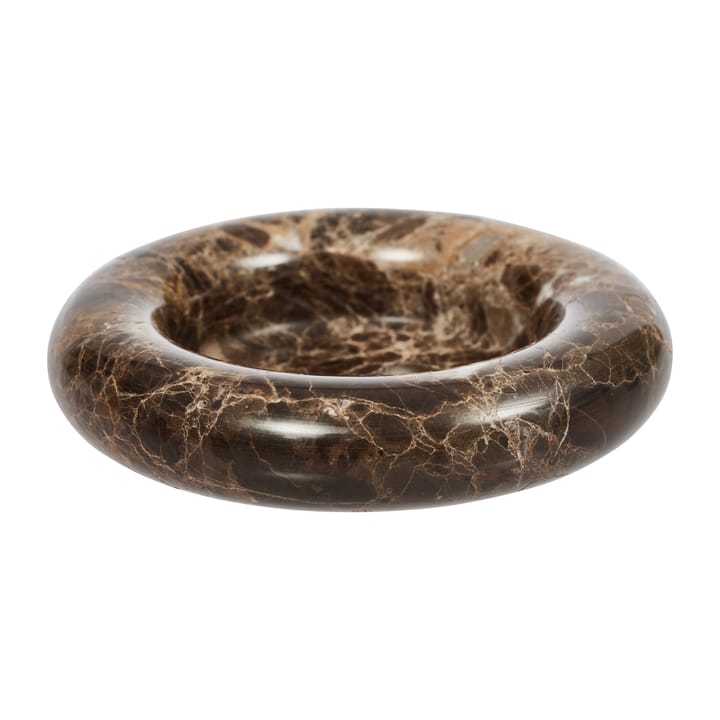 Savi marmor lysestage large Ø13,8 cm, Choko OYOY