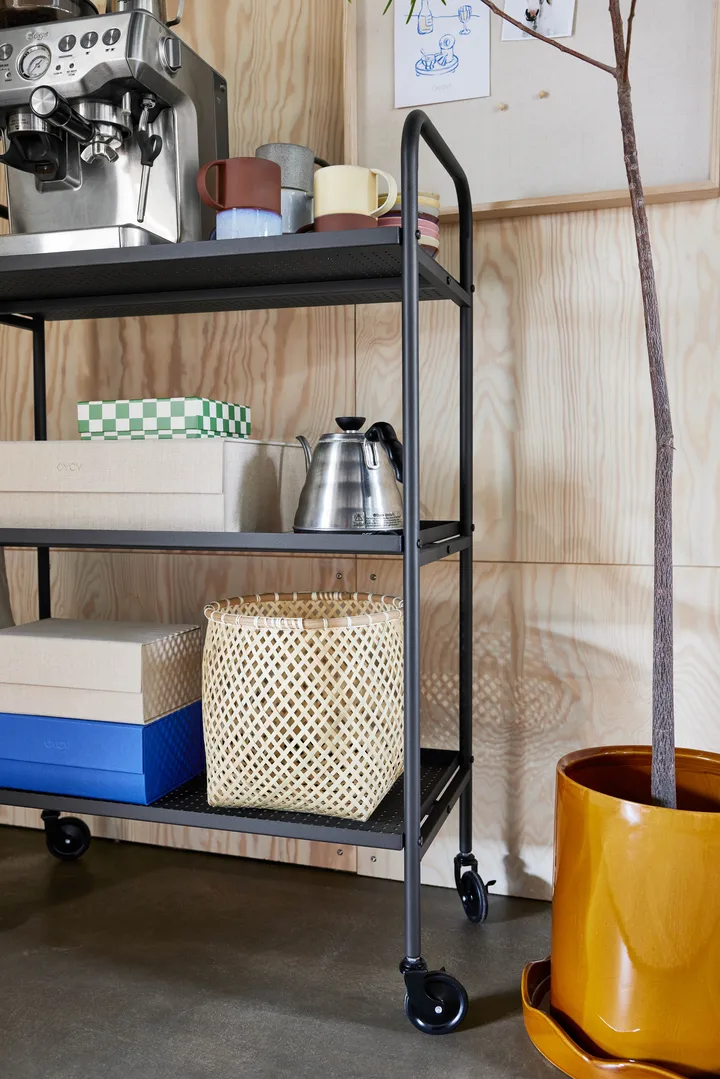 Sport opbevaringskurv rund, Natur OYOY