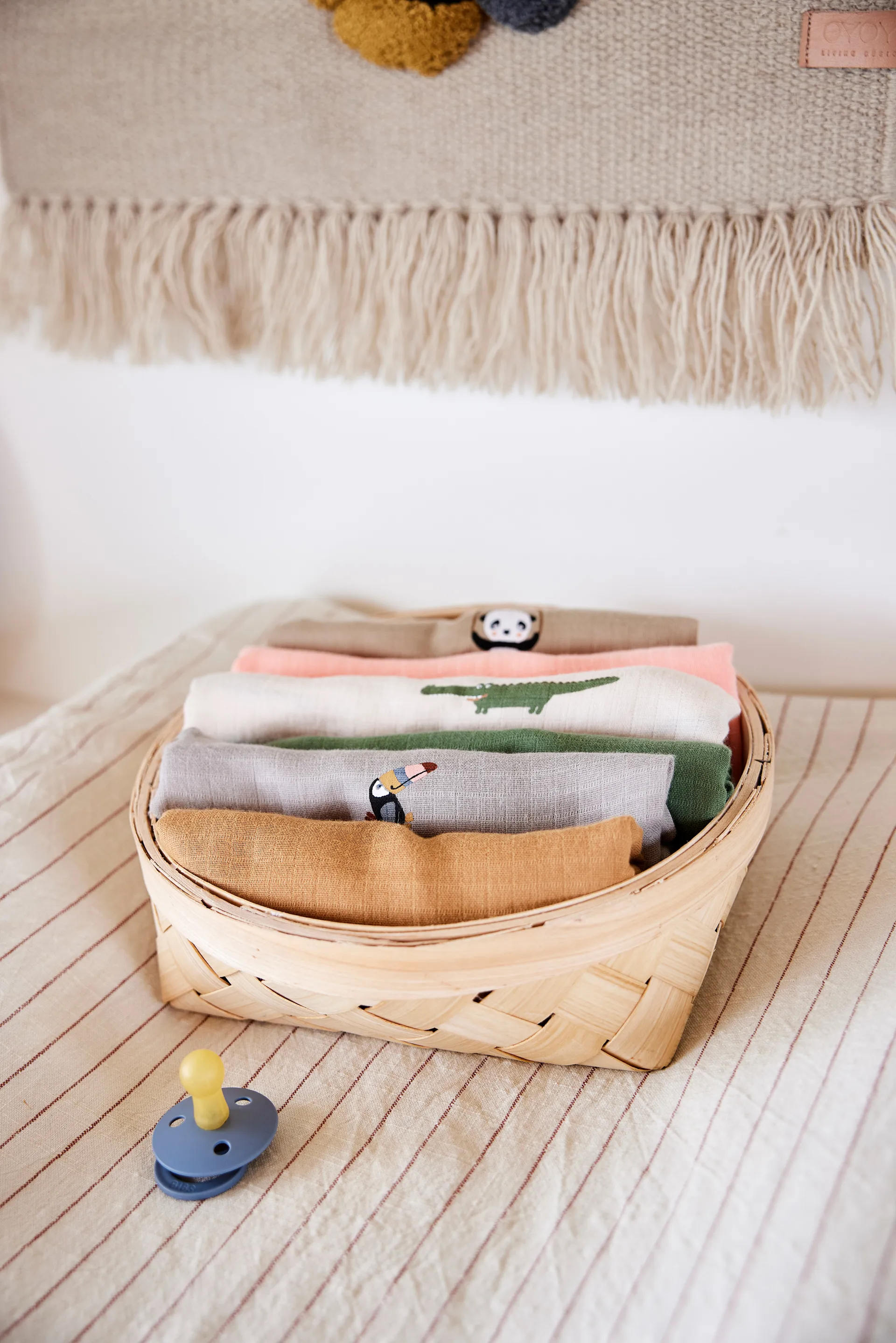 Sporta brødkurv 27x27 cm, Natur OYOY