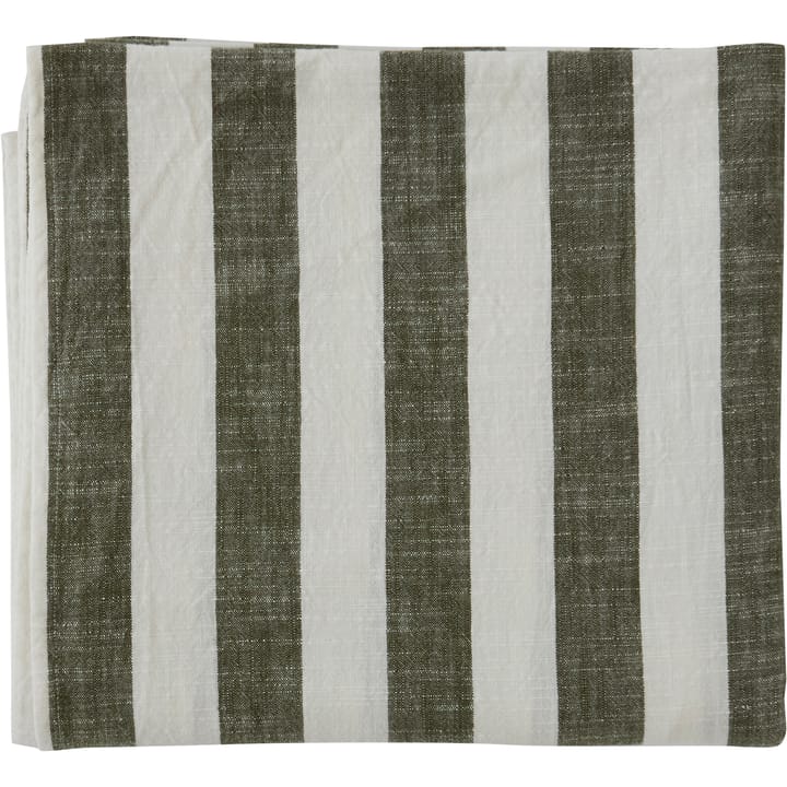 Striped borddug 140x260 cm - Olive - OYOY