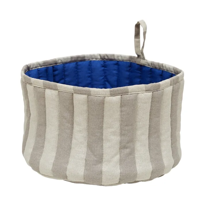 Toppu brødkurv Ø24 cm, Clay-Optic blå OYOY