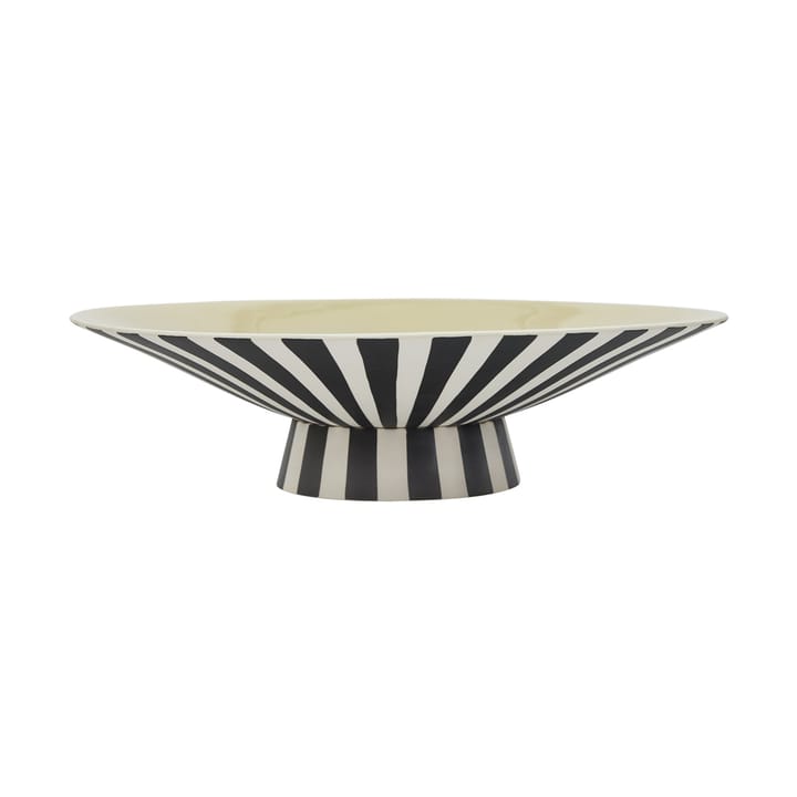 Toppu centerpiece lav 10,5xØ39 cm - Vanilla-black-white - OYOY