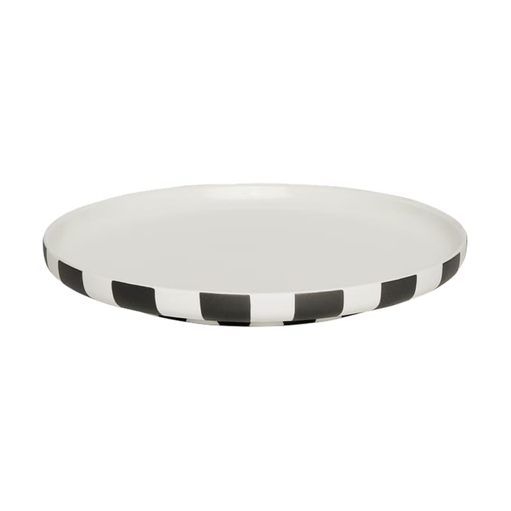 Toppu frokosttallerken Ø20 cm - Black-white - OYOY