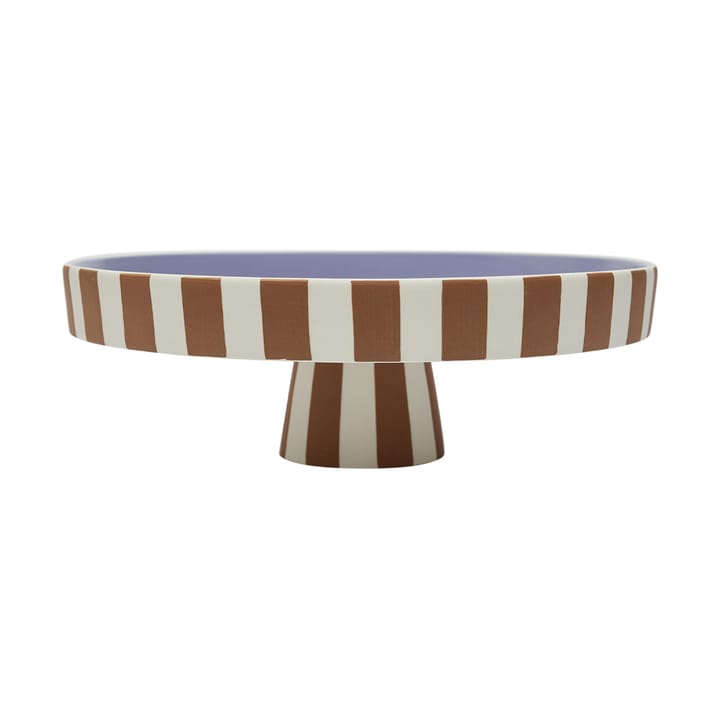 Toppu serveringsfad stor Ø27 cm - Caramel-lavender - OYOY