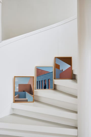 Angular Afternoon plakat - 30x40 cm - Paper Collective